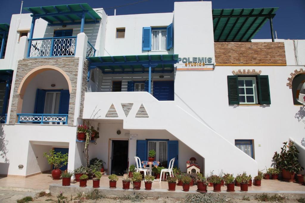 Polemis Studios & Apartments Agia Anna  Buitenkant foto